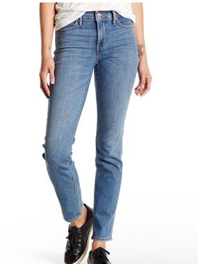 Levi’s 312 shaping slim mid wash blue denim jeans pants size 30